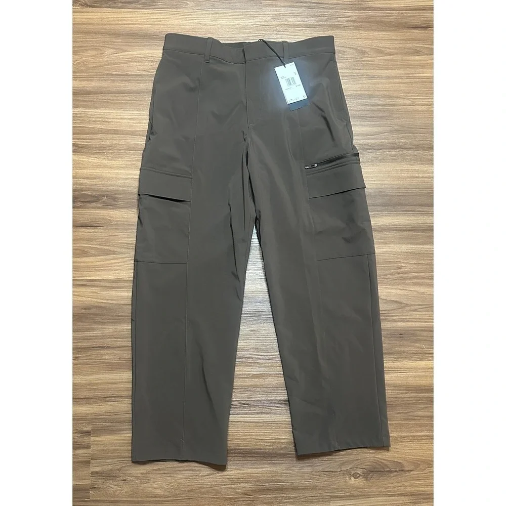 Nike Jordan Sport Brown Comfort Cargo Golf Pants Men's Sz 34 (HQ8490-237)